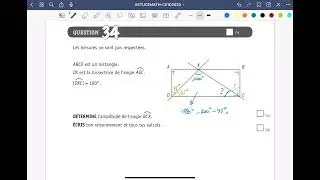 CE1D: Comment trouver les amplitudes des angles?