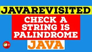 [Solved] - How to Check if a String Is Palindrome In Java? Example Tutorial | Code Below