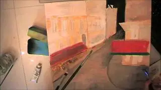 Art challenge 4: A street with bars in Paris