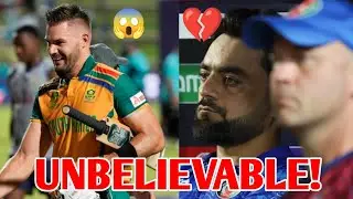 You Won't Believe This Aiden Markram Record..T20 World Cup 2024 Afg Vs Sa | Rashid Khan Reaction