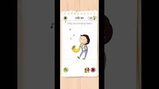 Level 203//Stop his annoying music! Brain test #games #canyousolvethisbrainout #braintest