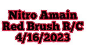 Nitro Madness @ Red Brush RC