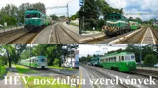 HÉV nosztalgiajárművek a csömöri és a gödöllői HÉV-en - 132 éves a HÉV