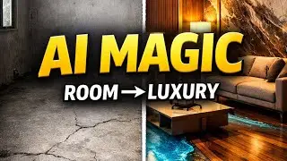 Boring Room to Luxury in Seconds #AIShorts #AIInterior  #EarnMoneyOnline