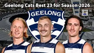 Geelong Cats Best 23 Line-Up for AFL Season 2026 | Full Analysis & Predictions