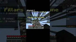 First time playing pillars gone wrong 😭 #minecraft #gaming