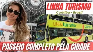 Linha Turismo de Curitiba a R$ 6 reais- Passeio Completo de busão pela cidade