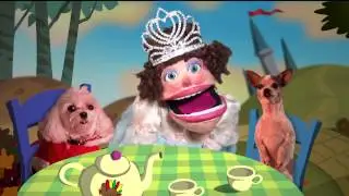 Smiling Dog Cards - Princess Thanksgiving