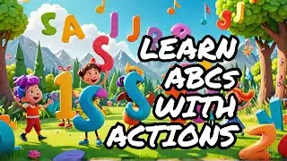 🎵 ABC Adventure Song | Fun Alphabet Song for Kids | Learn ABCs with Actions! 🎵