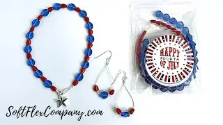 Fourth of July Live Beading Party! Jewelry Making Designs for a Fun 4th of July for Kids!