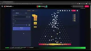 McLuck Gravity Plinko! Crazy gold balls!