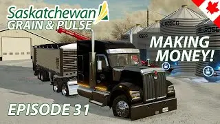 Spreading lime and hauling grain! - Saskatchewan Grain & Pulse - EP 31