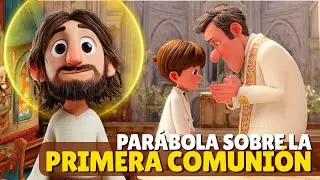 JES&Uacute;S y el NI&Ntilde;O de la PRIMERA COMUNI&Oacute;N 🍞✨ | Par&aacute;bolas de HOY para NI&Ntilde;OS &iexcl;ANIMADAS!