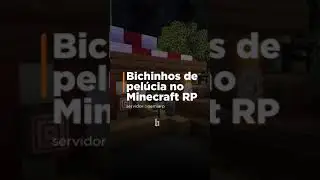 P&eacute;lucia Minecraft RP #minecraftrp #minecraftroleplayserver #fy #boemiarp #br #curiosidades