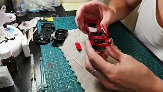 Разбираем Toyota Supra 80 от LCD MODELS до винтика! 1/43 Rally Car Models 