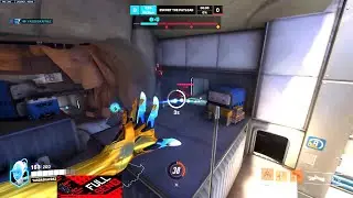 SUREFOUR ECHO IS OP? 43 ELIMS! [ OVERWATCH 2 TOP 500 ]