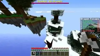 Minecraft DRAGON Escape #1 with Vikkstar123, TheCampingRusher, RealThinknoodles & Graser10