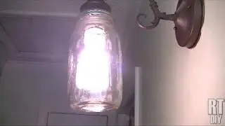 Creative Mason Jar Sconce ~ Rick's Tips