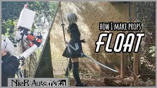 How to Make Your Cosplay Accessories Float | Nier Automata Cosplay Tutorial