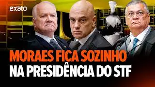 PODER SEM LIMITES! Moraes FICA SOZINHO na presid&ecirc;ncia do STF durante recesso de Fachin