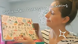 Papergang September 2019 unboxing plus mystery box!