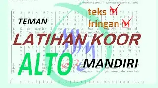 [ALTO] PS 629 KURANGKAI MAWAR YANG HARUM (sebagai teman latihan koor)