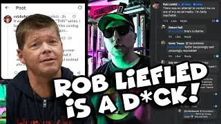 ROB LIEFELD VS ERIC NINALTOWSKI - YOUNGBLOOD COVER CONTEST FALLOUT