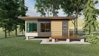 Stunning cabin design ||ARCHI SKETCH3D || LUMION