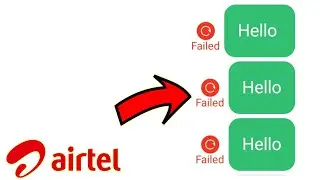 Airtel Sms Failed Problem | Airtel Sms Sending Failed Problem | Sms Failed Problem Airtel