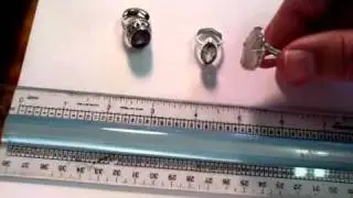 Sterling Silver Gemstone Rings SALE