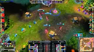 one for all zyra vs nidalee League Of Legends full game - GogetaSuperx