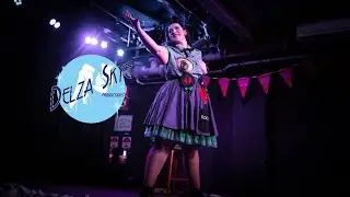 Delza Skye as The Joker at Nerdlesque : Revenge Of The Strip presented by Scarlet Bell Burlesque