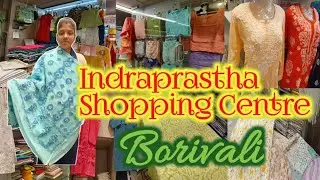 बोरीवली _ Indraprastha Shopping Centre | Lucknowi Outfit | Lucknow Saree | Vedika Vlog😻