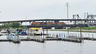 7/13/2021 -  Fort Madison, IA BNSF Train Action