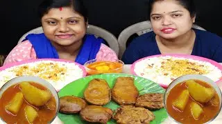 ALOOR DUM MURI ALOOR CHOP ONION PAKORA EATING CHALLENGE / INDIAN FOOD CHALLENGE / food family & more