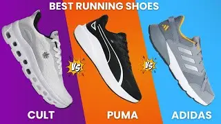 Puma Skyrocket Vs Adidas CyberRun Vs Cult Oxyra Running shoes | Best sports shoes for men