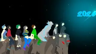 Evolution of Animation 2020-2025 Happy New year 