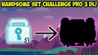 HANDSOME SET CHALLENGE PRO 3 DL! OMG NEW PRO SET! Growtopia Indonesia