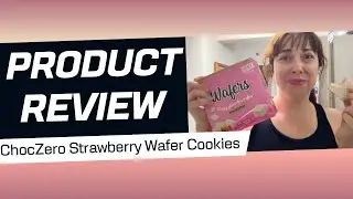 ChocZero Strawberry Wafer Cookies REVIEW!