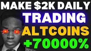 How To Make $2k Daily Trading Altcoins On Your Phone In 2023 |Best Way To Make Money In crypto 2023