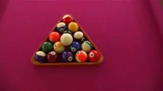 billiard pool american balls footage
