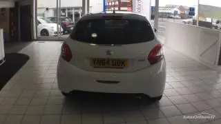 PEUGEOT 208 ALLURE WHITE 2014