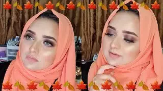 Fall inspired makeup tutorial 2020 | brown smokey eyes | Sarah makeup corner
