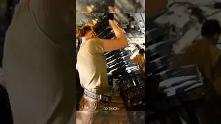 USAF Female crew load 30mm Ammo on the AC-130J Ghostrider