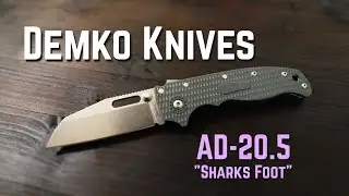 Карманный нож Demko Knives AD-20.5 с весами G-Carta!!! #gcarta #demkoknives #custom