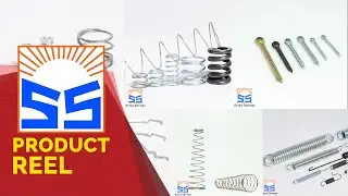 Product Reel | Industrial Springs | Wire Forms | Wire Frames | Sheet Metal Components