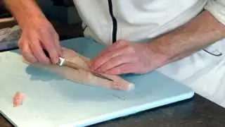 Zeeduivel panklaar maken