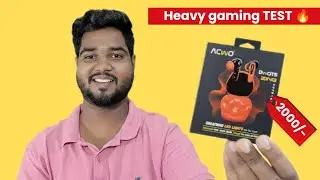ACwO DwOTS Zing | Ultimate Gaming Earbuds Review 🔥 40ms latency test | Best gaming TWS under 2000