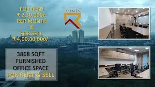 Furnished Office Space for Rent & Sell in Navi Mumbai / Mahape / Rupa Solitaire 3868 Sqft.