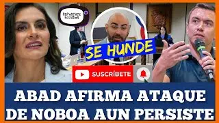 VER&Oacute;NICA ABAD CONFIRMA GOBIERNO DE NOBOA PERSISTE EN SU PERSEC.UCI&Oacute;N EN SU CONTRA NOTICIAS ECUADOR